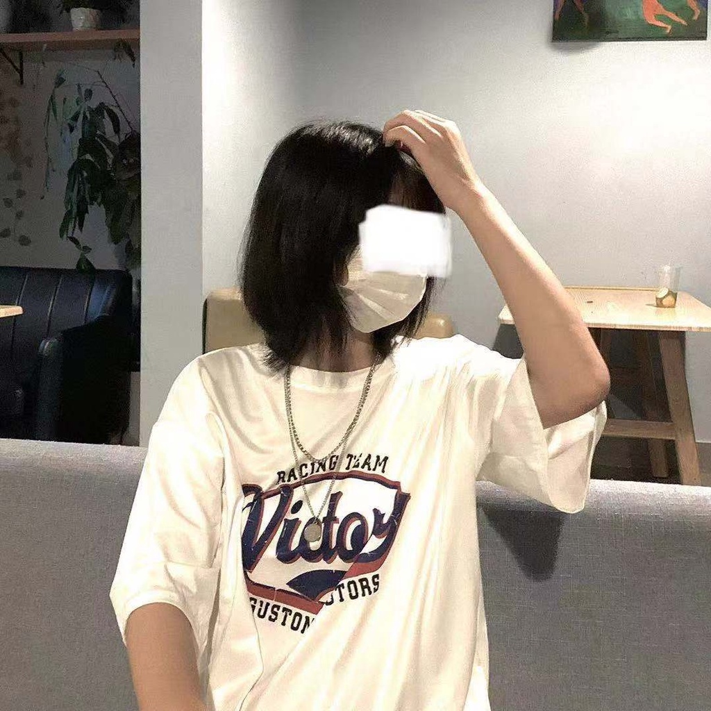 NRVP Áo Thun Cotton Tay Ngắn Cổ Tròn Màu Trơn Thời Trang Dành Cho Nữ