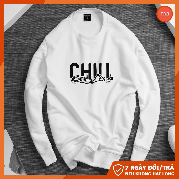 Áo thu đông nam tay dài nỉ Thái chất đẹp mặc Thu Đông giữ nhiệt Chill SW89