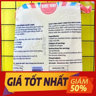 Cơm cháy Quốc Vinh gói 250g