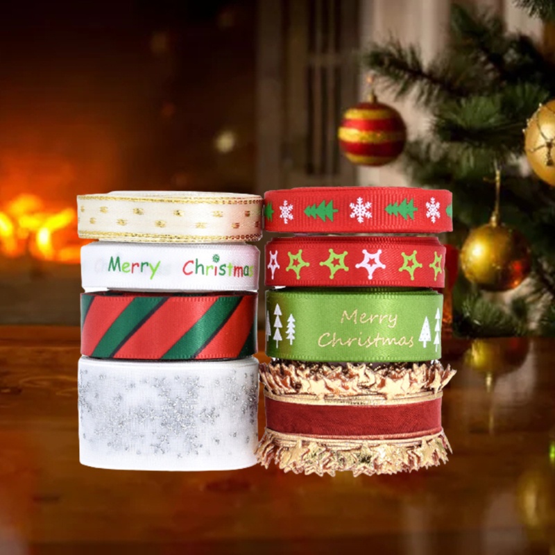 Cuộn Dây Ruy Băng Trang Trí Thủ Công Rộng 10 / 15 / 25mm