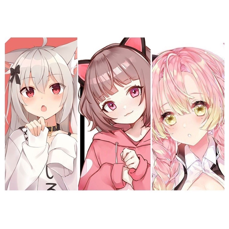 Bộ tranh đính đá 5D thủ công họa tiết cô gái hoạt hình độc đáo cỡ 30x40cm dùng để trang trí