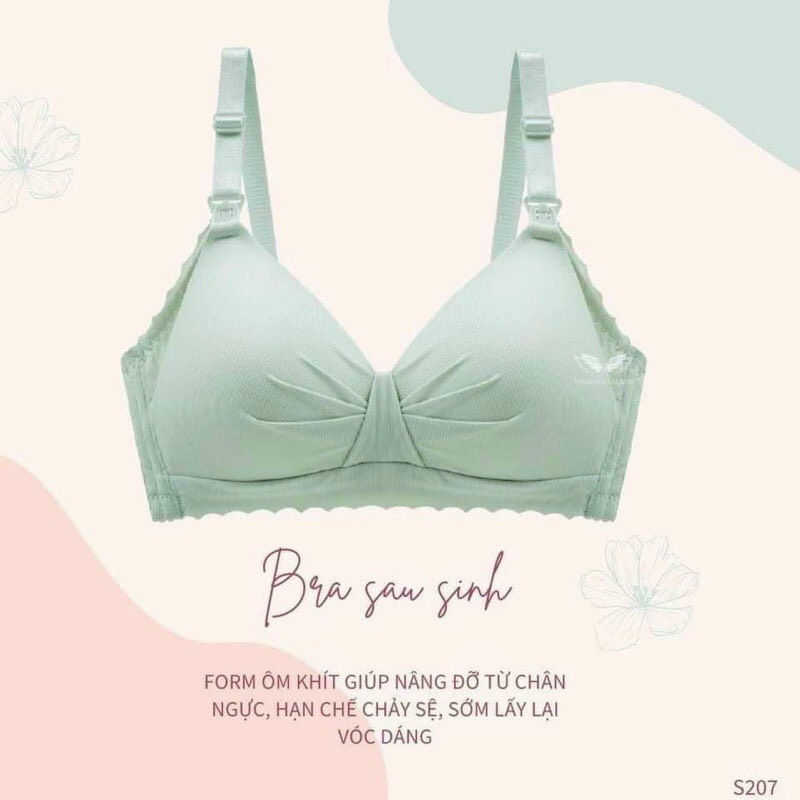 [Hàng cao cấp]Áo Lót Bầu bra nâng ngực chống chảy xệ AL 3385áo ngực bà bầu cho Con Bú tiện lợiĐồ lót bầu Nơ tăm loại 1