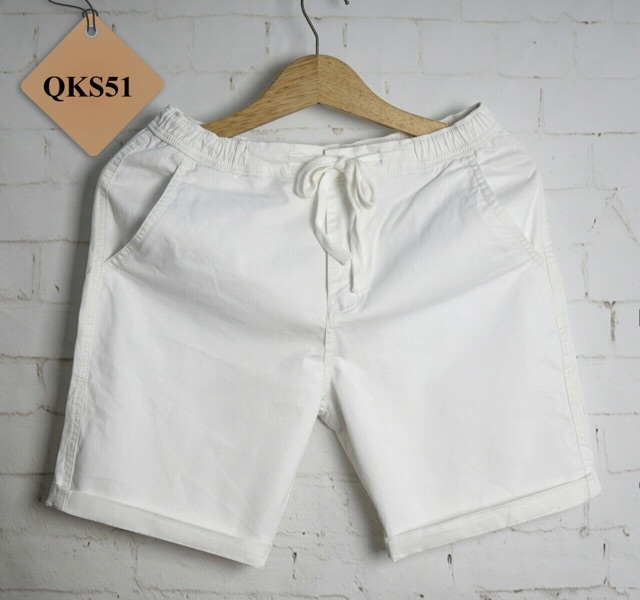 Quần Short Nam Kaki Thun Co Giãn , Form Chuẩn, Dáng Thể Thao - QS1001
