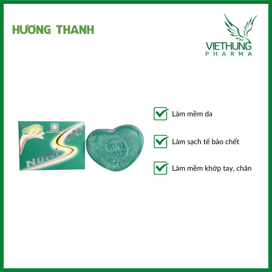 Xà Bông Nhàu Hương Thanh NoniSoap ( Bánh 80g ) | BigBuy360 - bigbuy360.vn