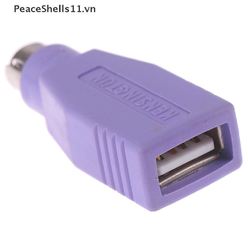 1 Đầu Chuyển Đổi USB Female Sang PS2 PS / 2 Male