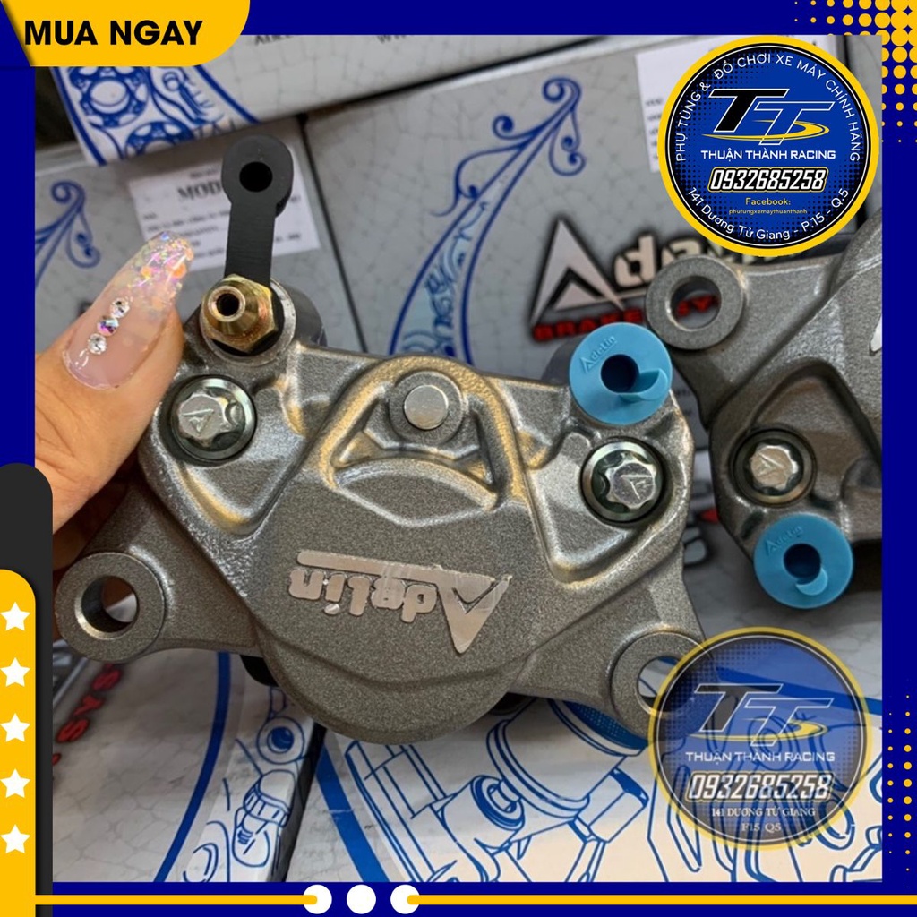 Heo dầu Adelin 2pis đối xứng chính hảng / pas dĩa trước sau các dòng xe