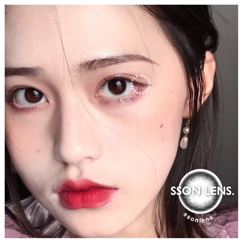Mẫu tự nhiên, giãn vừa và nhỏ (có cận tùy độ) -Kính áp tròng CONTACT LENS