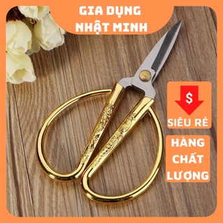 Kéo cán vàng họa rồng phượng, kéo rồng phượng