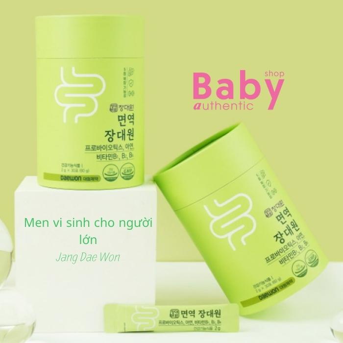 Men Vi Sinh Hàn Quốc ImmuneJang Daewon Probiotics Tăng Cường Đề Kháng-Hỗ Trợ Tiêu Hóa cho Bà bầu và Người Lớn Gói lẻ