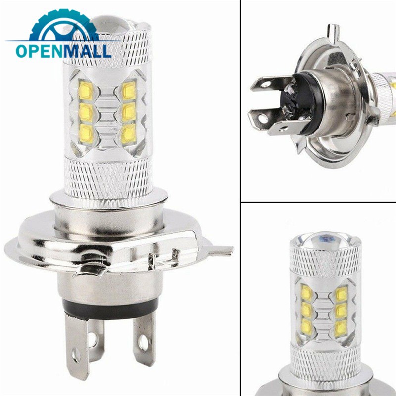 Đèn LED H4 80W ánh sáng trắng cao cấp cho đèn pha xe ô tô