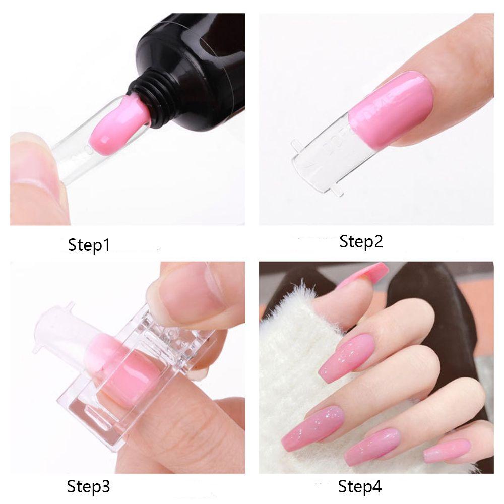 Set 5 Kẹp Hỗ Trợ Nối Dài Móng Tay Tiện Lợi