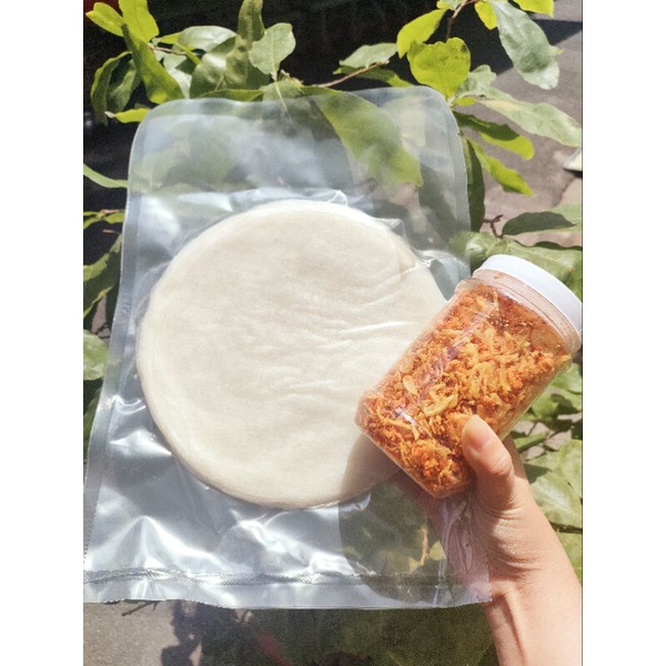 Combo Bánh Tráng Phơi Sương Muối Hành Phi