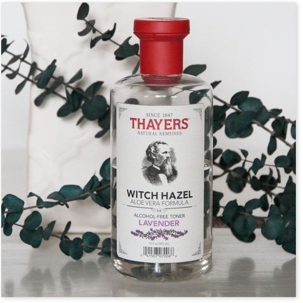 [Mã chiết khấu giảm giá chính hãng] Thayers Alcohol-Free Toner Lavender Witch Hazel - Nước Cân Bằng Da, Không Cồn [89ml/