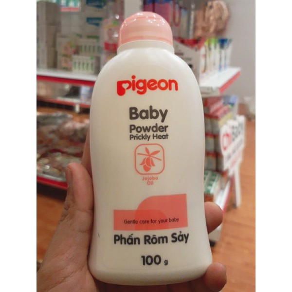 [ CHỐNG RÔM SẨY] Phấn rôm sẩy Pigeon 100g