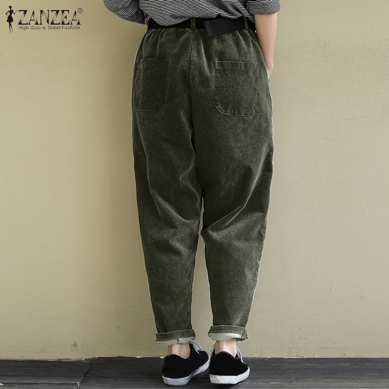 Quần Thụng Dài ZANZEA Họa Tiết Thổ Cẩm Thời Trang Dành Cho Nữ | BigBuy360 - bigbuy360.vn