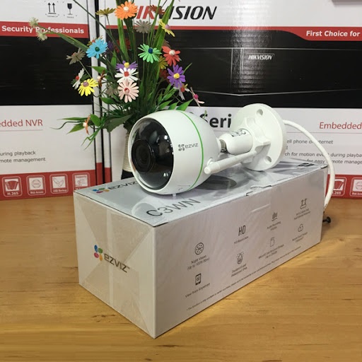 Camera Wifi Ngoài Trời EZVIZ CS-CV310 C3WN 1080p-720p, Có Màu Ban Đêm, Chính Hãng, Bảo Hảnh 24 Tháng