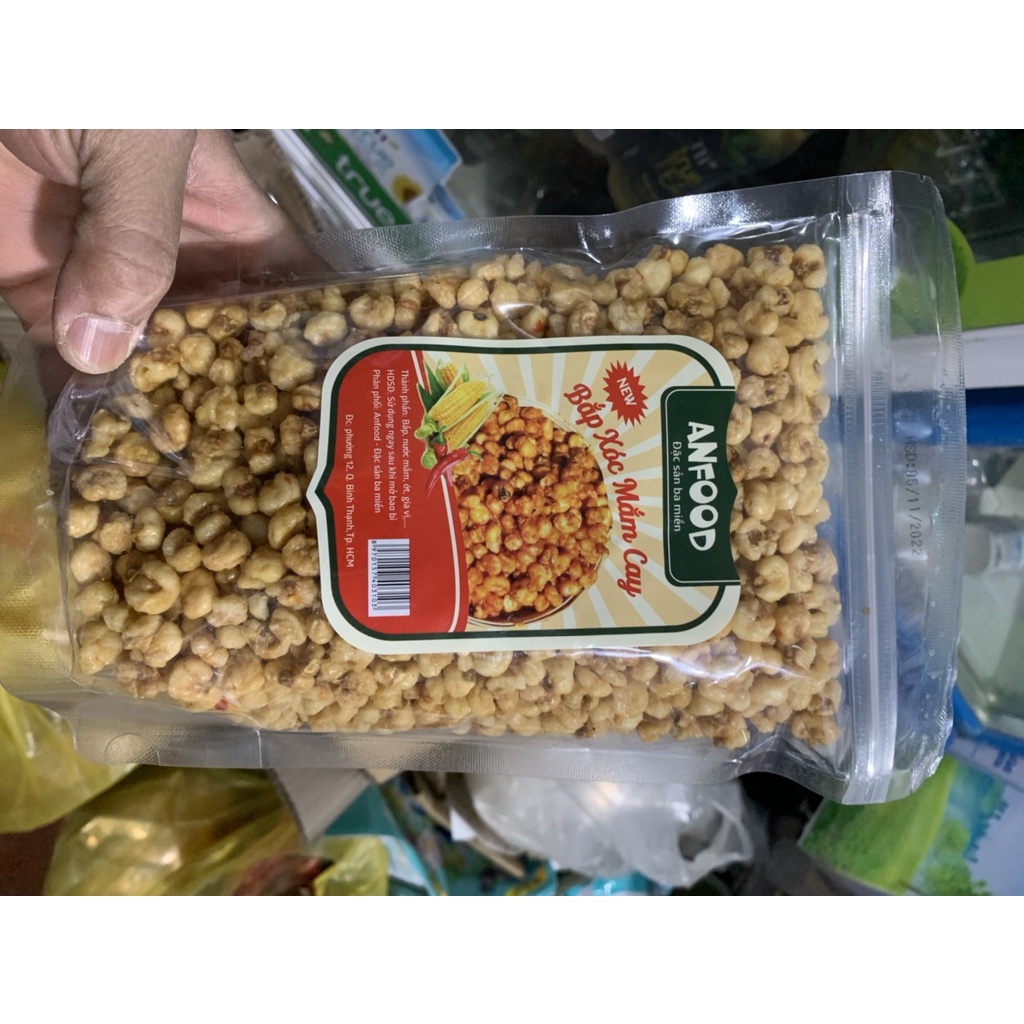 Ngô Giòn, Ngô sấy Xoc Mắm gói 450g