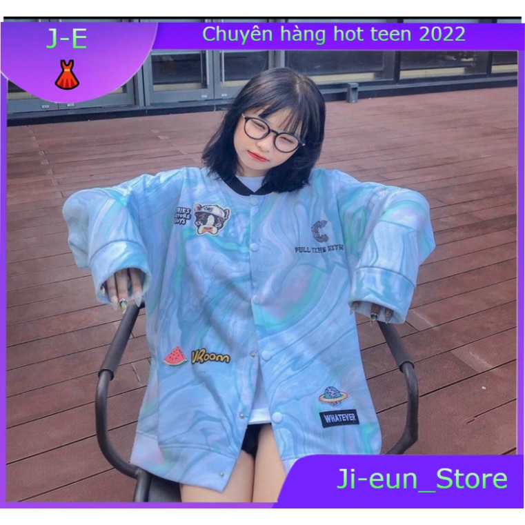 ÁO BOMBER LOANG CÚC BẤM FULL TIME C - ÁO KHOÁC KAKI LOANG ANTI YOU - ÁO KHOÁC LOANG ĐẦU CÚN VIỀN CỔ 3 MÀU HOT - Ji-eun_S