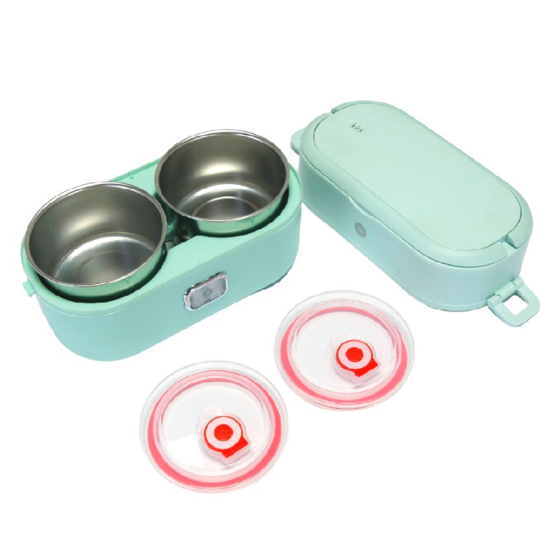 Hộp Hâm Cơm, Thức Ăn Mishio MK317 kèm 2 hộp inox 304 Bảo Hành Chính Hãng 18 Thang