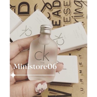 Nước Hoa Chính Hãng Ck One 15ml ( Bill Hàn)