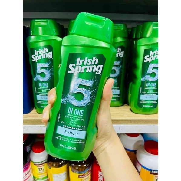 Sữa tắm Irish Spring 5in1