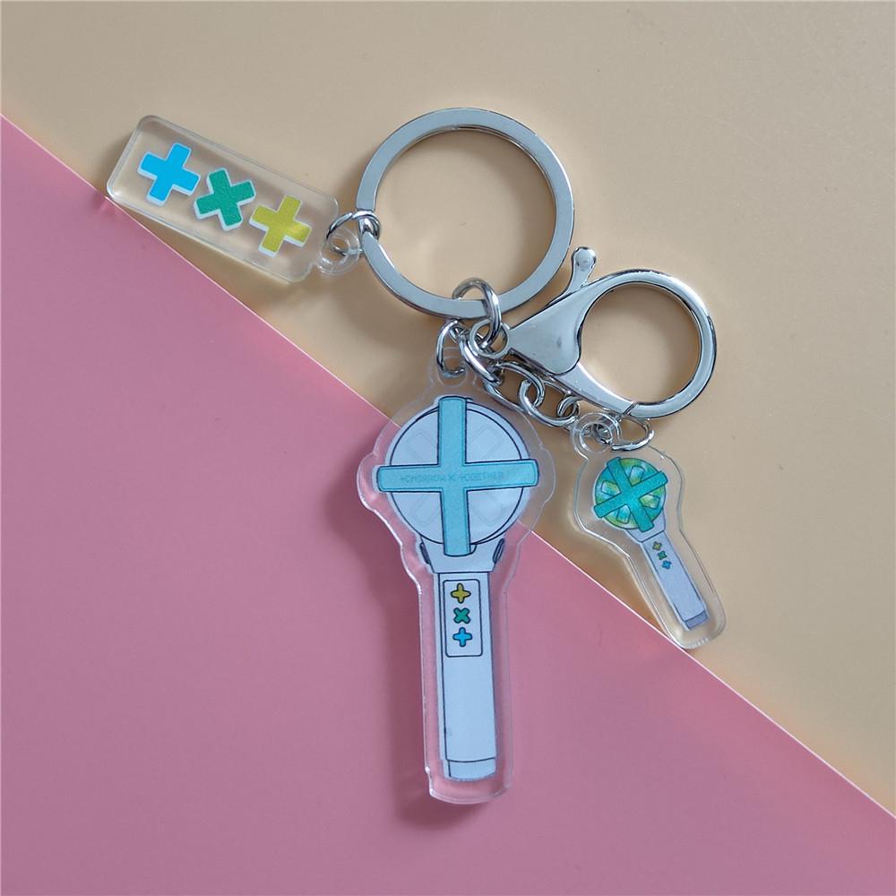 Móc Khóa Hình Nhóm Nhạc Stray Kids Gilfs Seventeen