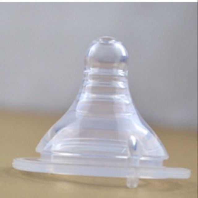 Núm ty cổ rộng silicon siêu mềm