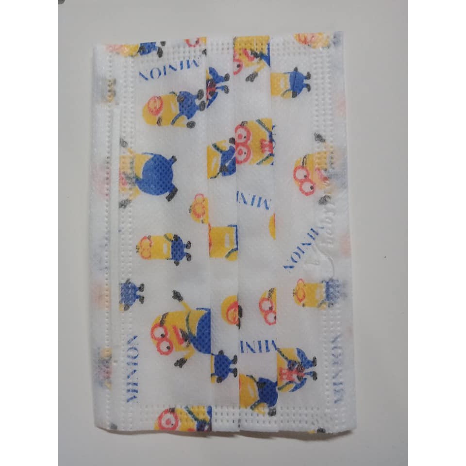 Khẩu trang y tế Minion cho bé