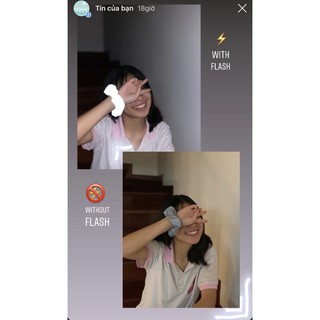 Scrunchie Dây buộc tóc phản quang