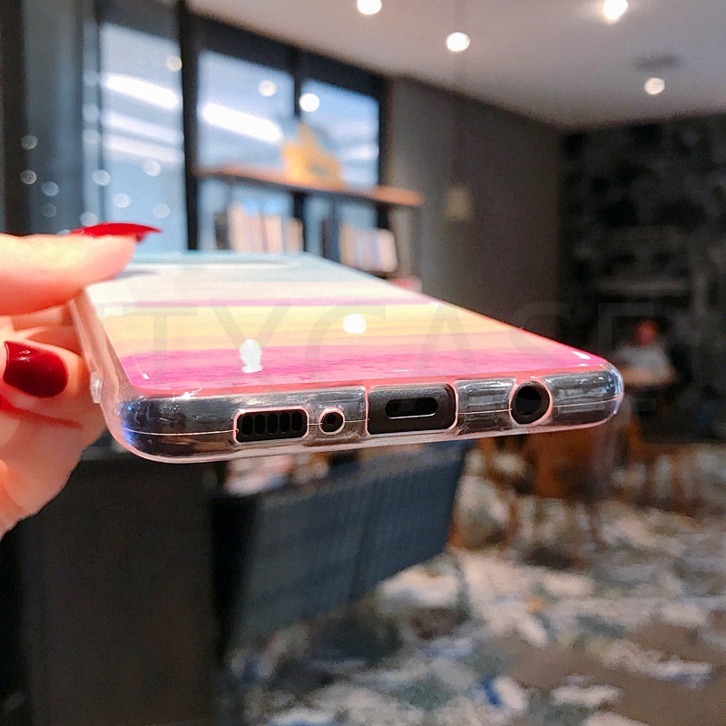 Samsung Galaxy S10 S9 S8 Plus S10e S7 Edge Case Marble Texture Soft Phone Cover