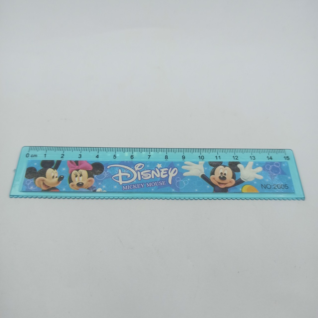 Thước kẻ hoạt hình Disney dài 15cm