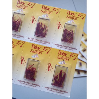 SAFFRON BABY 50Mg - NHỤY HOA NGHỆ TÂY KASHMIR ẤN ĐỘ
