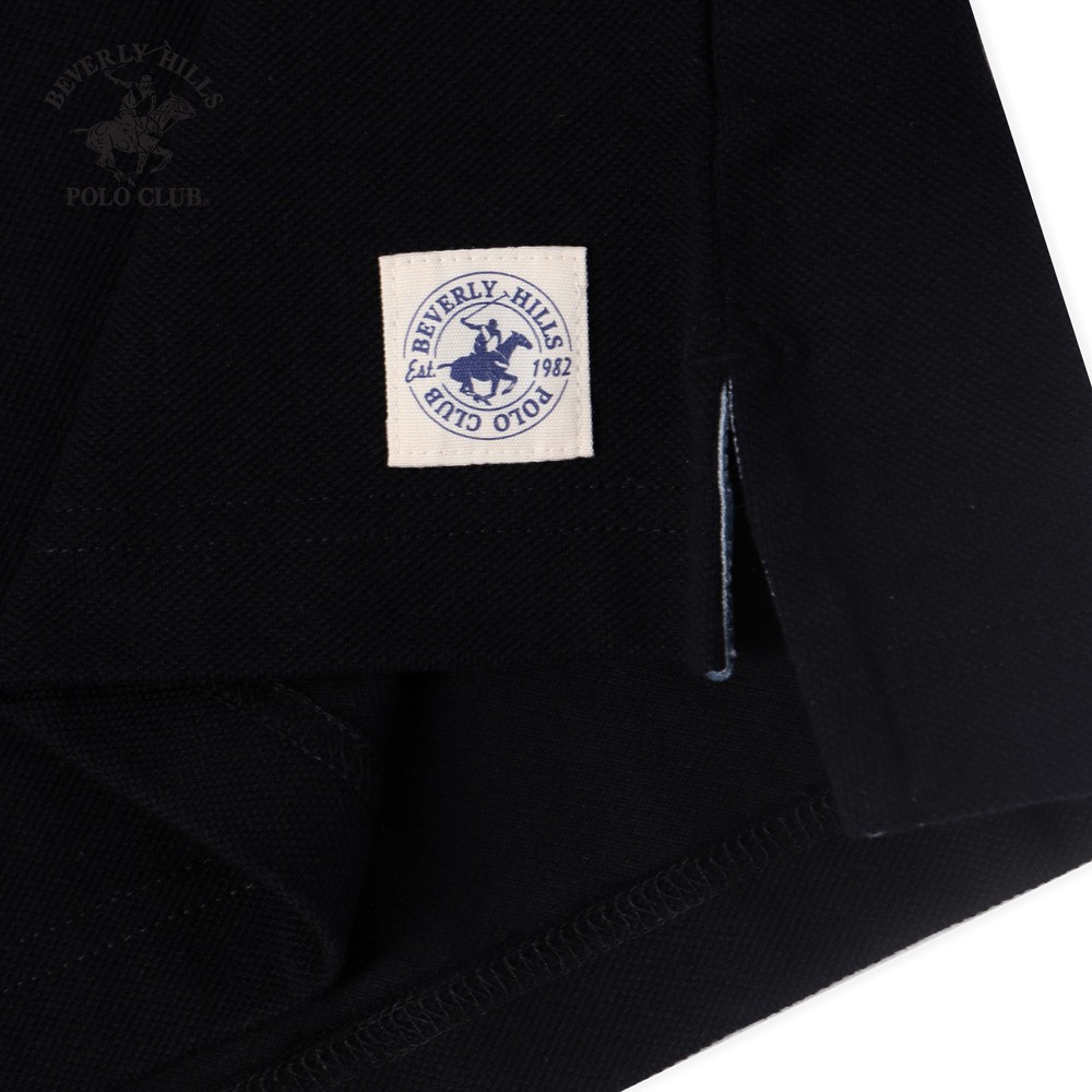 Beverly Hills Polo Club - Áo polo Ngắn tay Nam Slimfit Navy NV- BHPC PMSSS20TL074