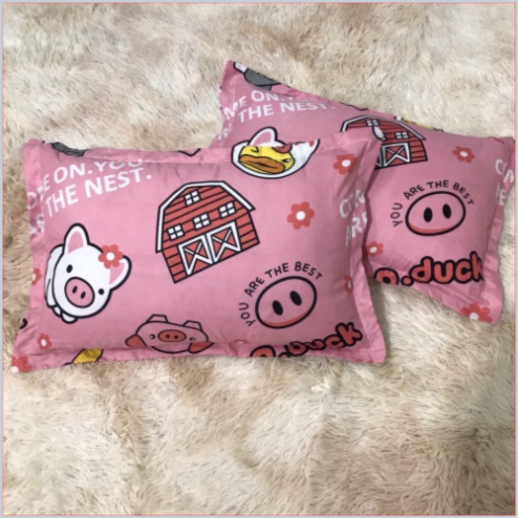 Một chiếc vỏ gối nằm poly cotton nhiều mẫu trẻ trung dễ thương - Giá tận xưởng sản xuất - Ấm Êm Decor -Vỏ gối nằm giá rẻ | BigBuy360 - bigbuy360.vn