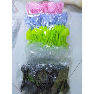 combo 300 muỗng hình trái tim