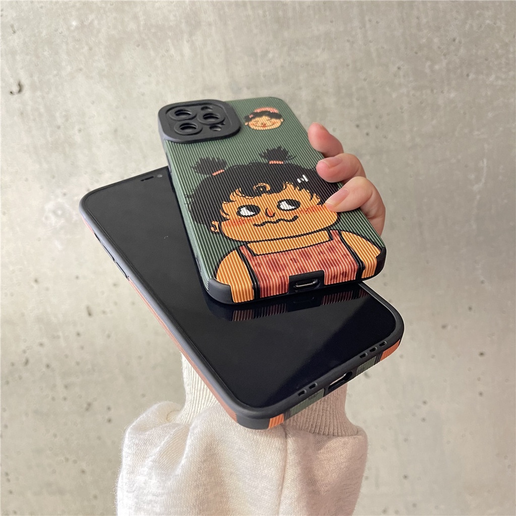 Ốp Điện Thoại Nhựa Cứng In Hình Cặp Đôi Vui Nhộn Cho iPhone14 13 12 mini 11 PRO MAX 6 / 6s 7 / 8plus SE2 X / XS XR XSMAX #Hg5026