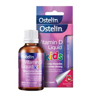 Ostelin Kids Vitamin D Liquid 20ml (Chính hãng Chemist)