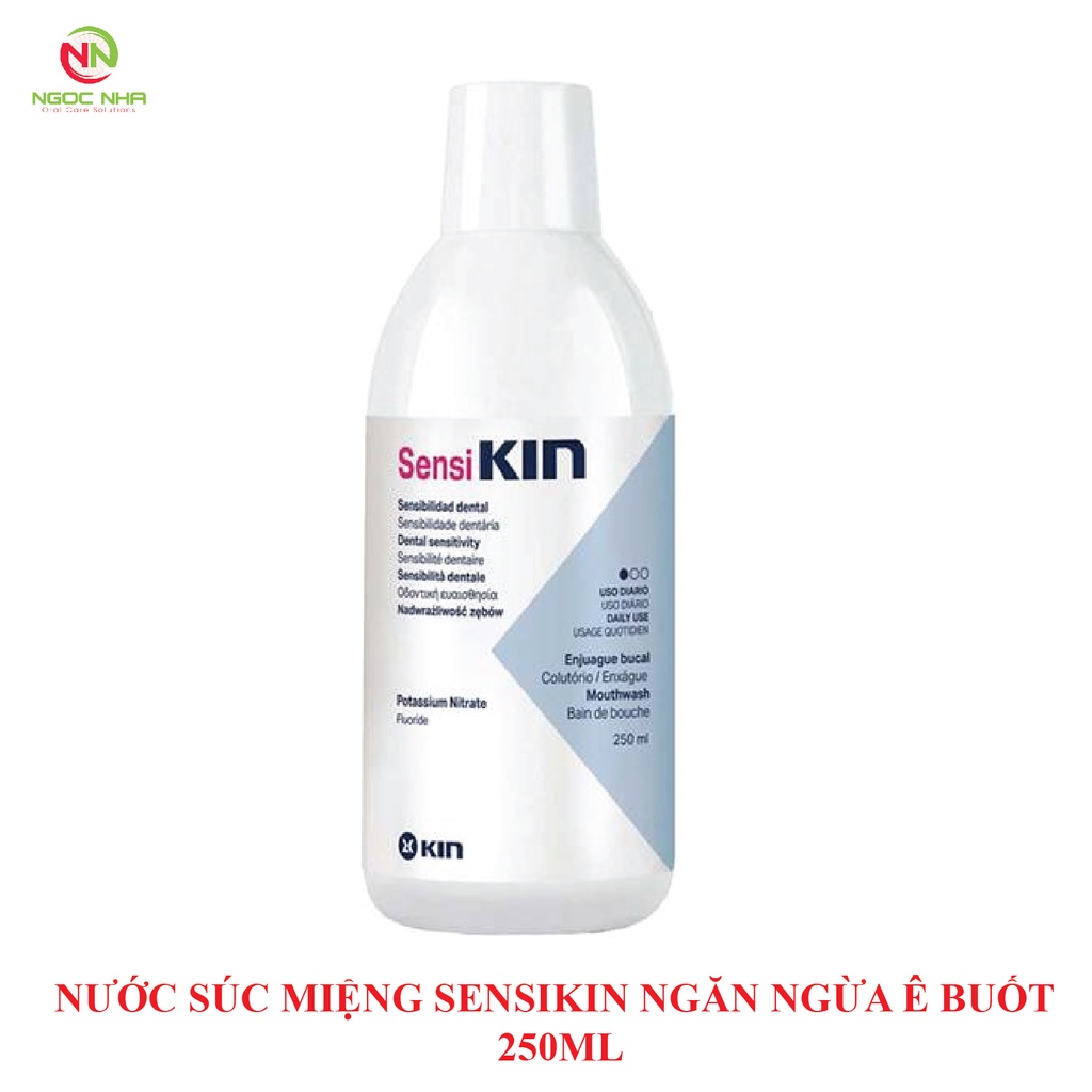 Nước súc miệng ngăn ngừa ê buốt Sensi Kin 250ml