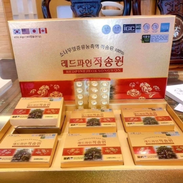 [HÀNG MỚI VỀ] Tinh Dầu Thông Chính Phủ REDPINE JEOK SONGWON HÀN QUỐC