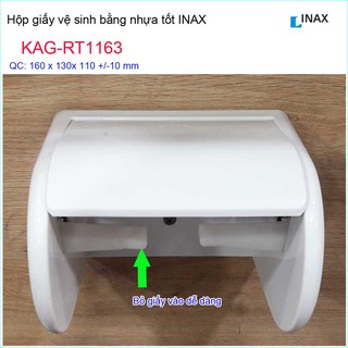 HỘP GIẤY VỆ SINH INAX KAG-RT1163