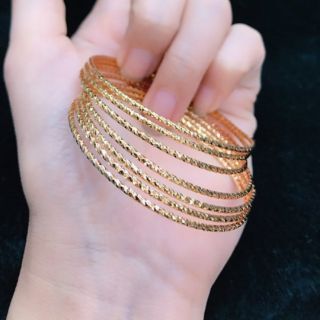 Vòng ximen tròn mạ vàng