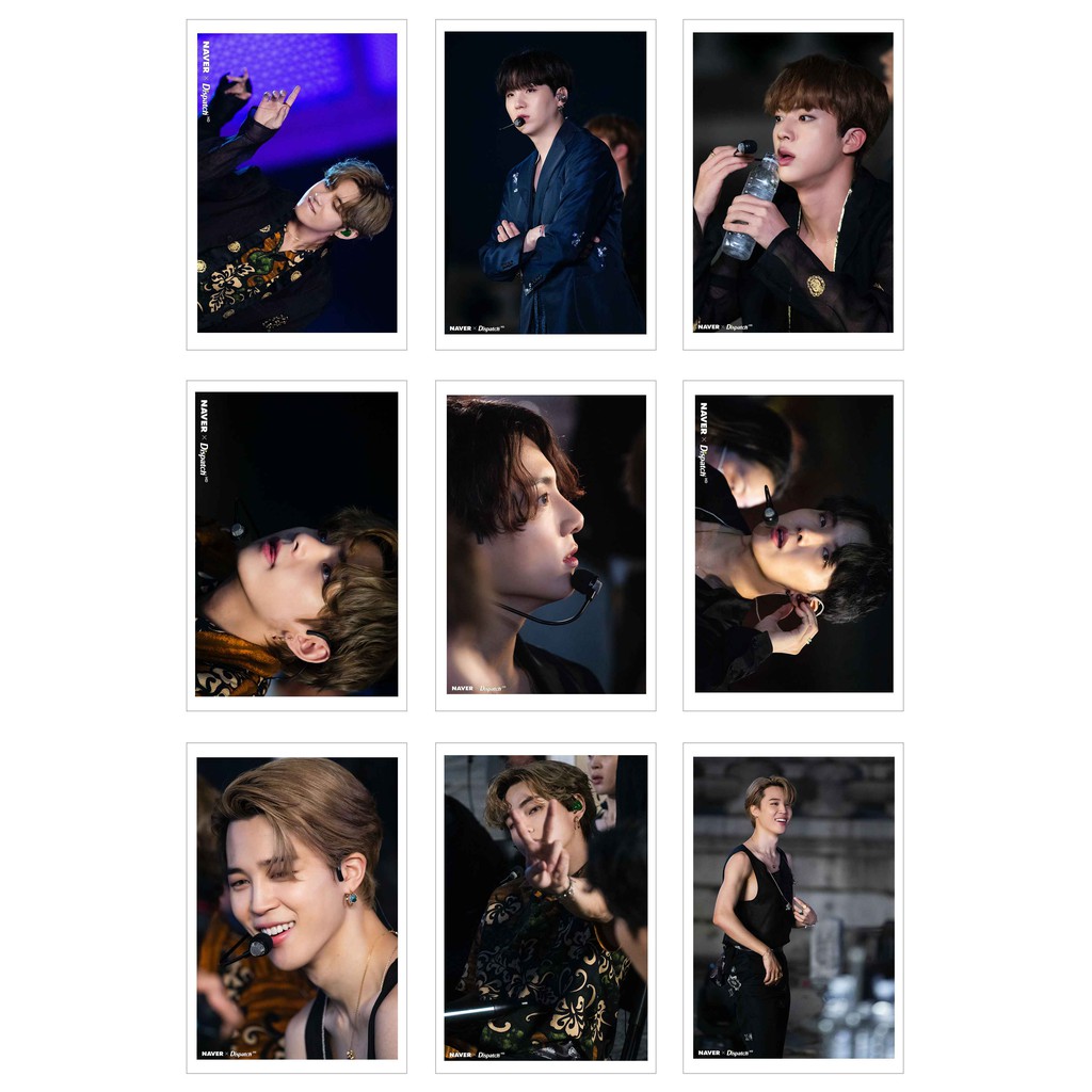 [Ép Lụa] Lomo Card Ảnh BTS -Fallon Show (45 ảnh)