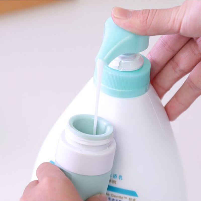 Set 3 Chai Silicone Đựng Mỹ Phẩm Du Lịch Tiện Lợi