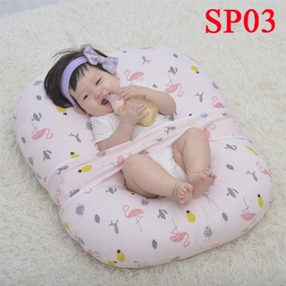Vỏ đệm chống trào ngược cho bé, hàng cao cấp, 100% cotton