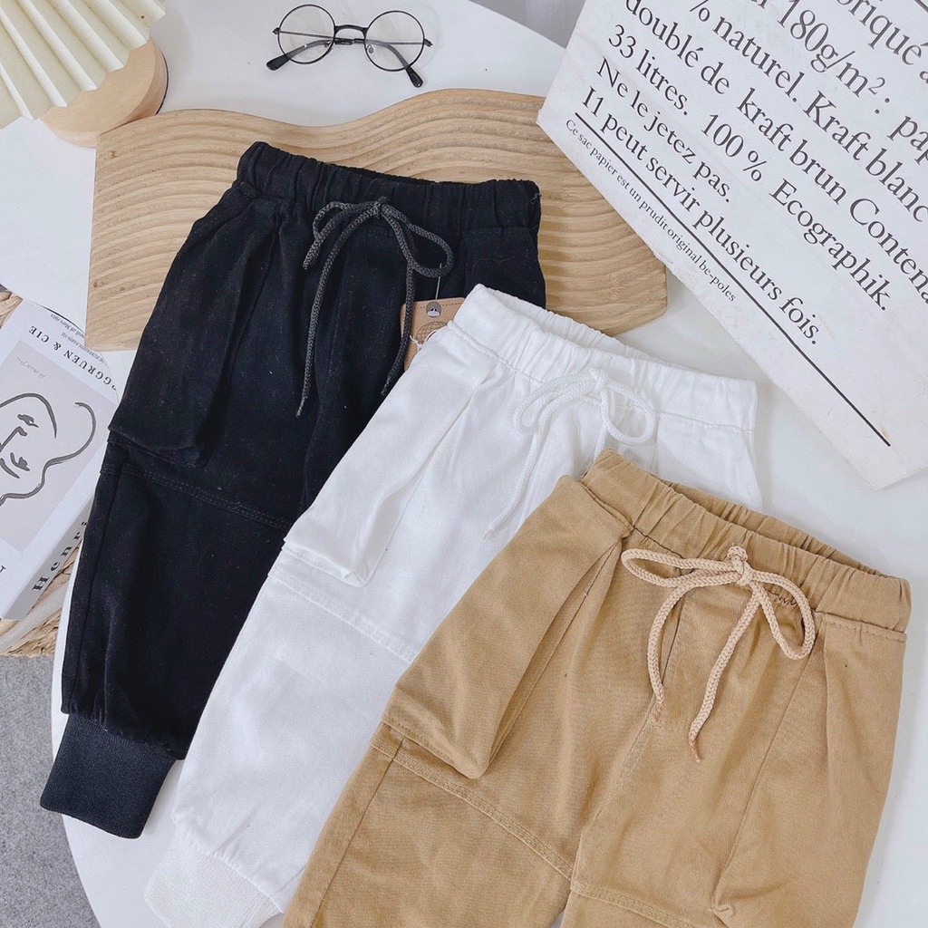 QUẦN KAKI TÚI HỘP CHO BÉ SÀNH ĐIỆU