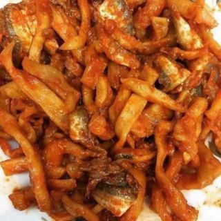 Mắm dưa Huế (đu đủ sợi) siêu ngon Đặc sản Huế 450gr