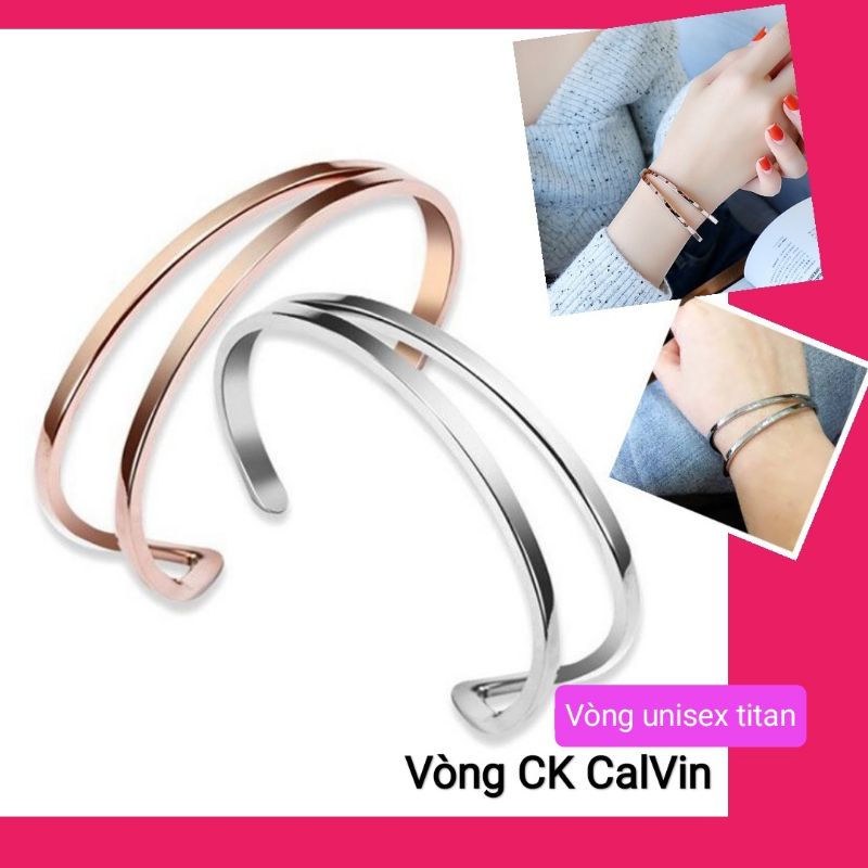 🤩 Vòng Cuff CK Calvin01 chuẩn Auth cao cấp bảo hành 1 năm