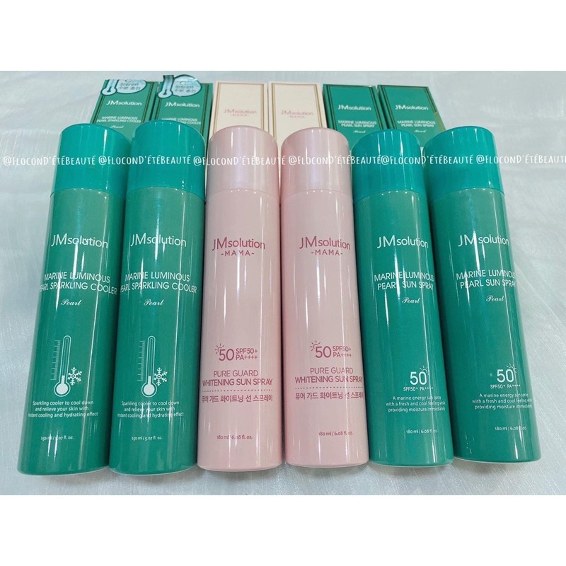 Xịt chống nắng JM sun spray