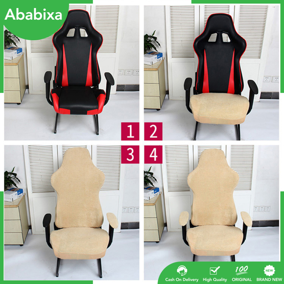 Office Computer Elastic Spandex Swivel Seat Gaming Chair Slipcover Armchair Cover Protector