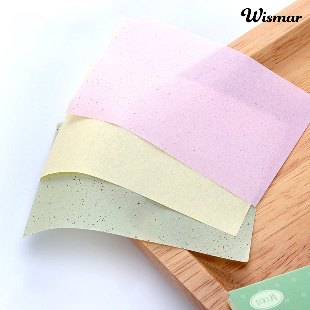 [Hàng mới về] Set 100 giấy thấm dầu chất liệu thực vật tự nhiên thoáng khí | BigBuy360 - bigbuy360.vn